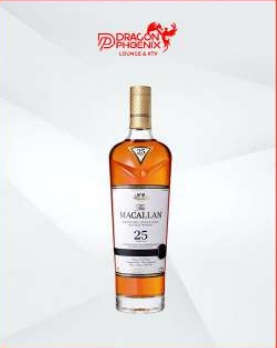 MACALLAN 25 YEARS OLD SINGLE MALT SCOTCH WHISKY